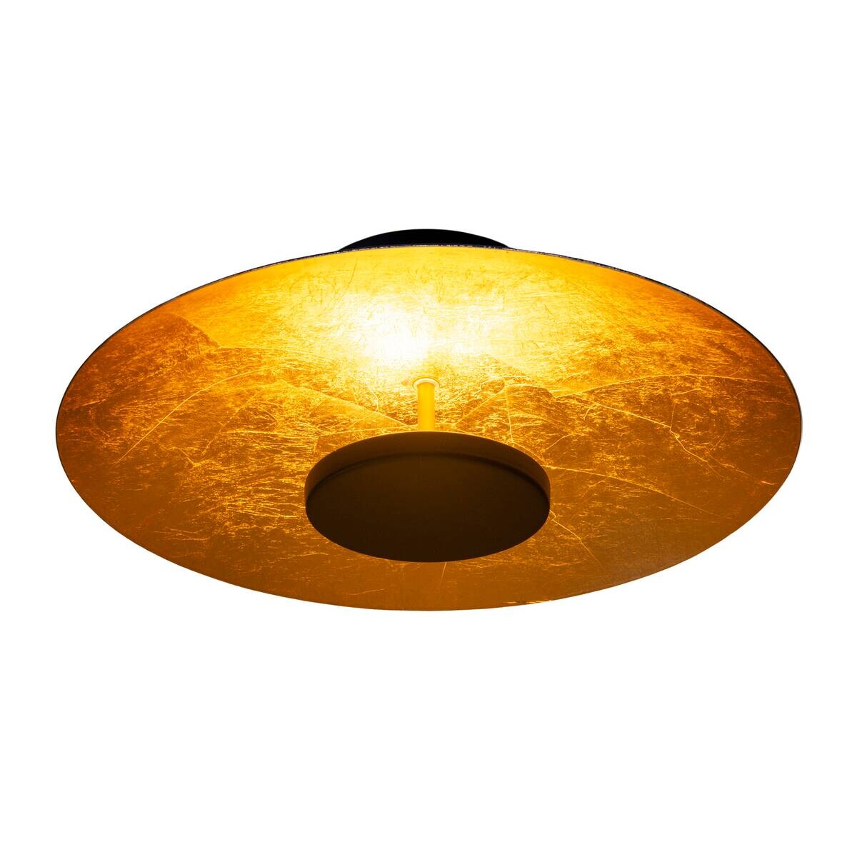Näve Leuchten Deckenleuchte 1265458 gold schwarz Metall B/H/T: ca. 40x15x40 cm null 1 Brennstellen