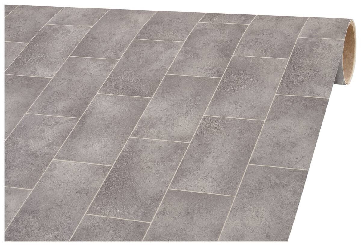 Vinylboden Start grau Fliese B: ca. 300 cm pro m²