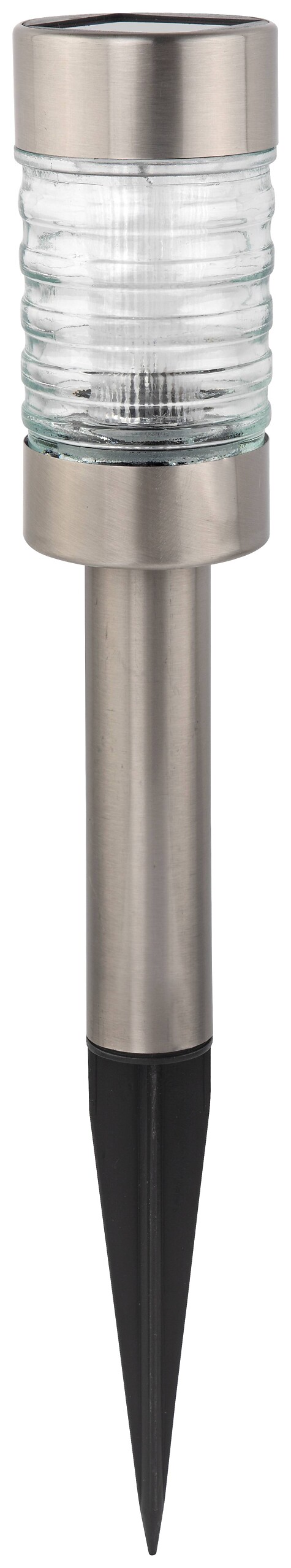 Solarleuchte Kunststoff Glas H/D: ca. 43,2x6,2 cm