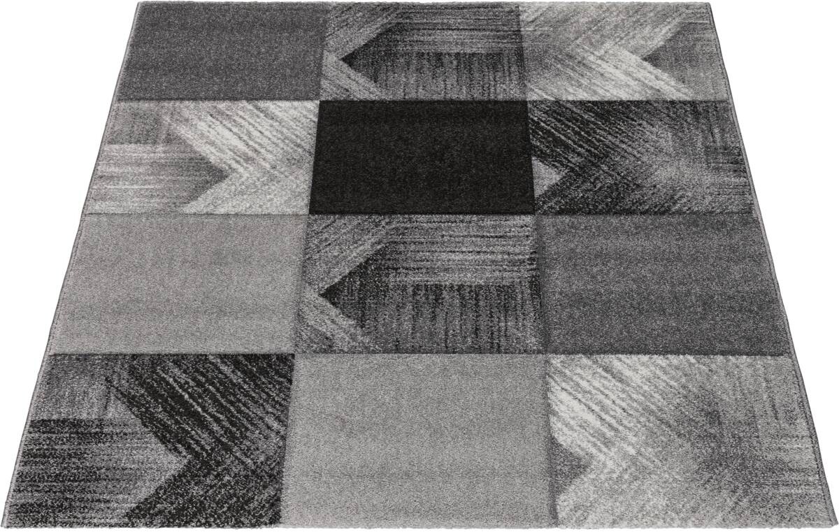 Webteppich Malta grau B/L: ca. 80x150 cm