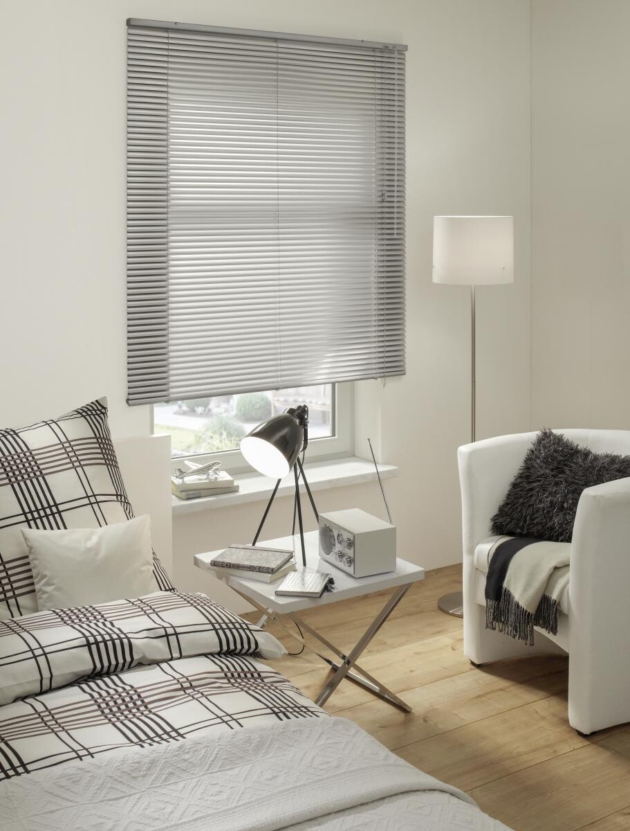 Boviva Alu-Jalousie silber B/L: ca. 40x175 cm