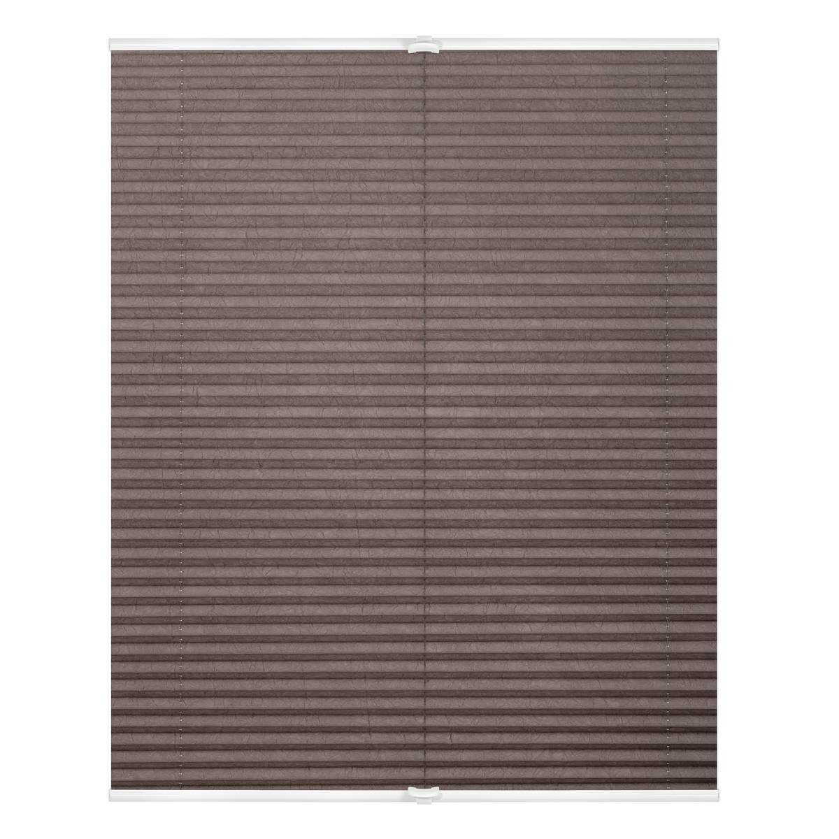 LICHTBLICK Spannplissee taupe B/L: ca. 50x130 cm