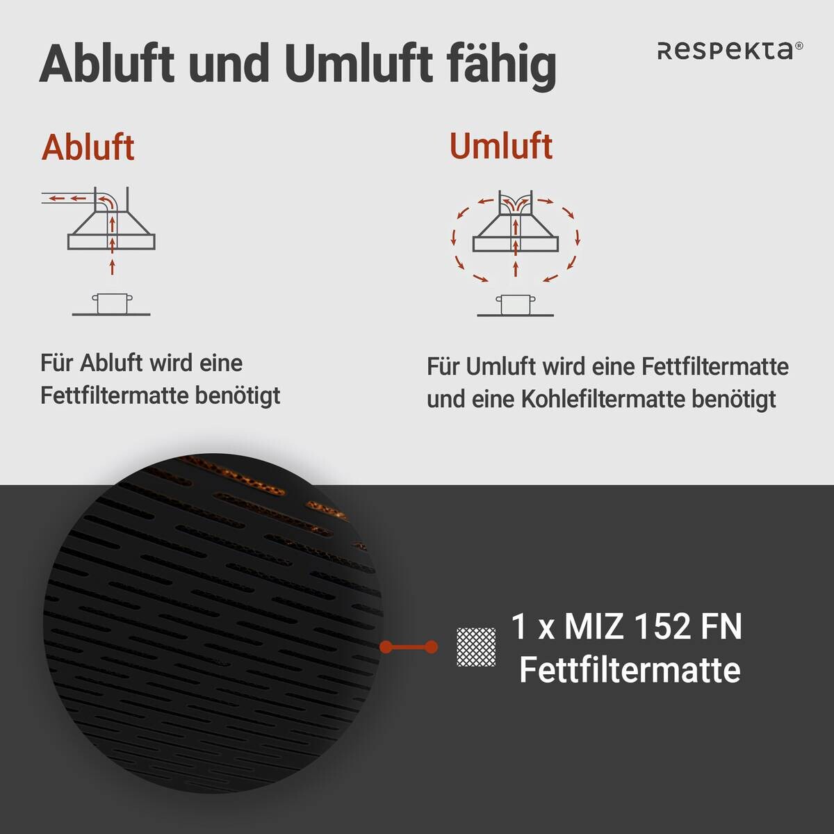 Respekta Dunstabzugshaube DH630SL schwarz Edelstahl B/H/T: ca. 60x7,8x47 cm