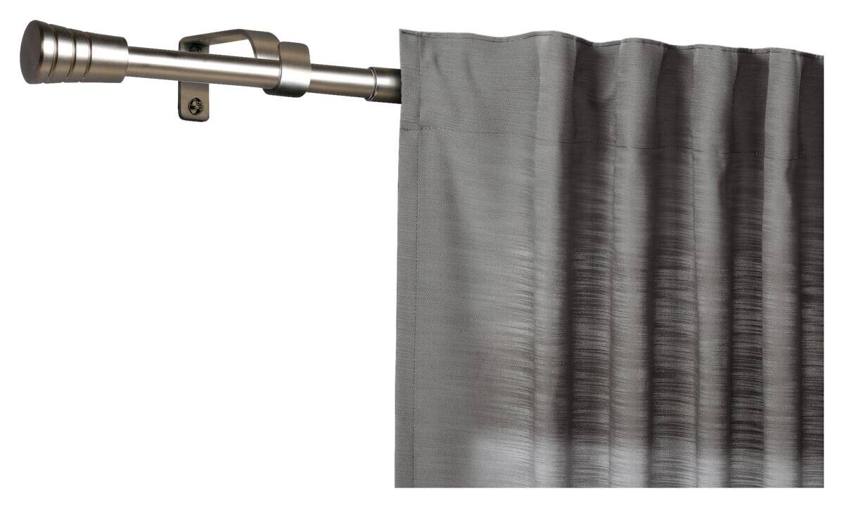 ondeco Stilgarnituren habito_rillmino Edelstahloptik Metall ausziehbar von ca. 160 bis 280 cm 1.0 Läufe