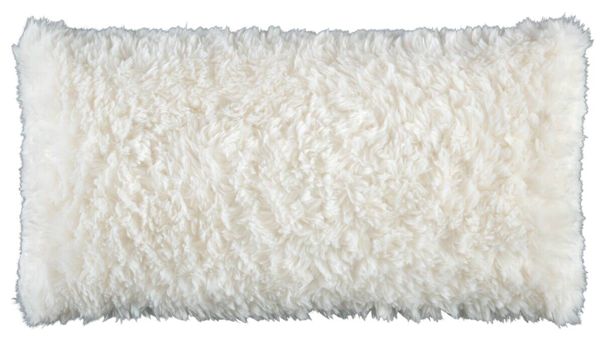 Dekokissen ecru 100% Polyester B/L: ca. 70x35 cm