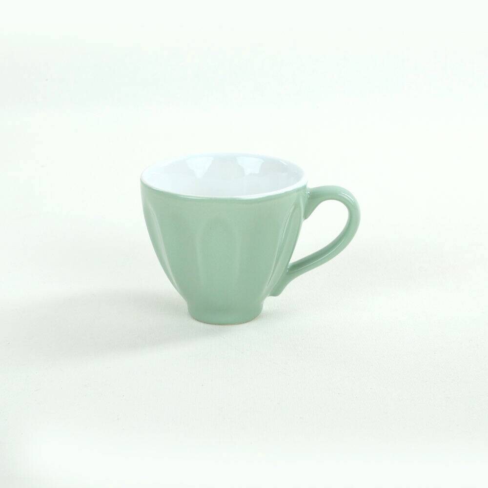 HermiaConcept Teetasse 12-tlg. mehrfarbig Steingut
