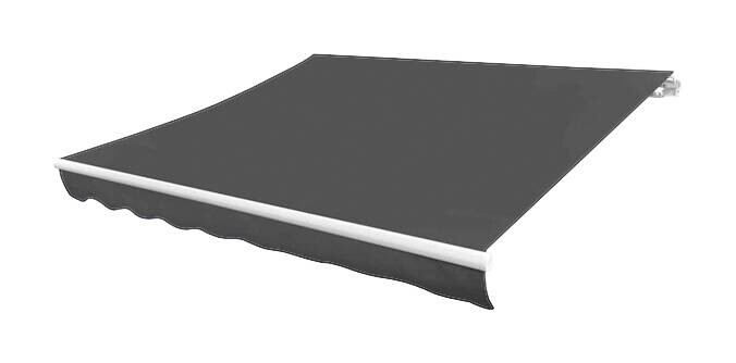 vidaXL Markisenstoff anthrazit B/L: ca. 245x280 cm