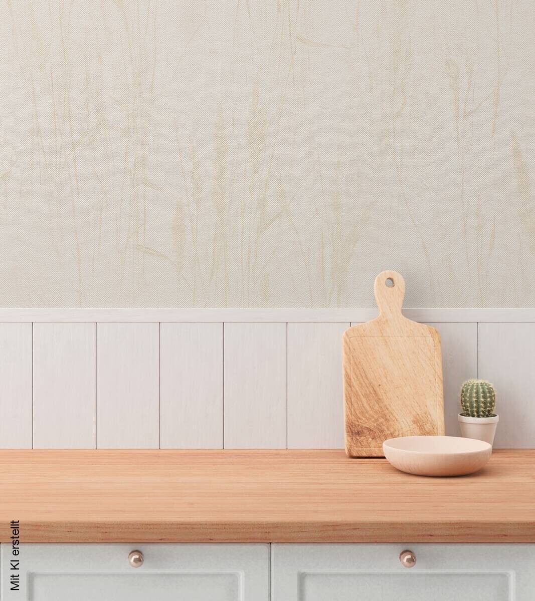 A.S.Creation Vliestapete creme beige B/H/D: ca. 53x1005x8,7 cm