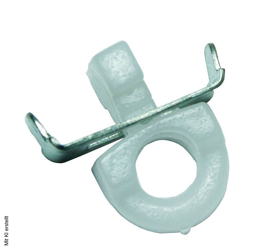 Boviva Feststeller für Aluschiene weiß Metall 1.0 Läufe