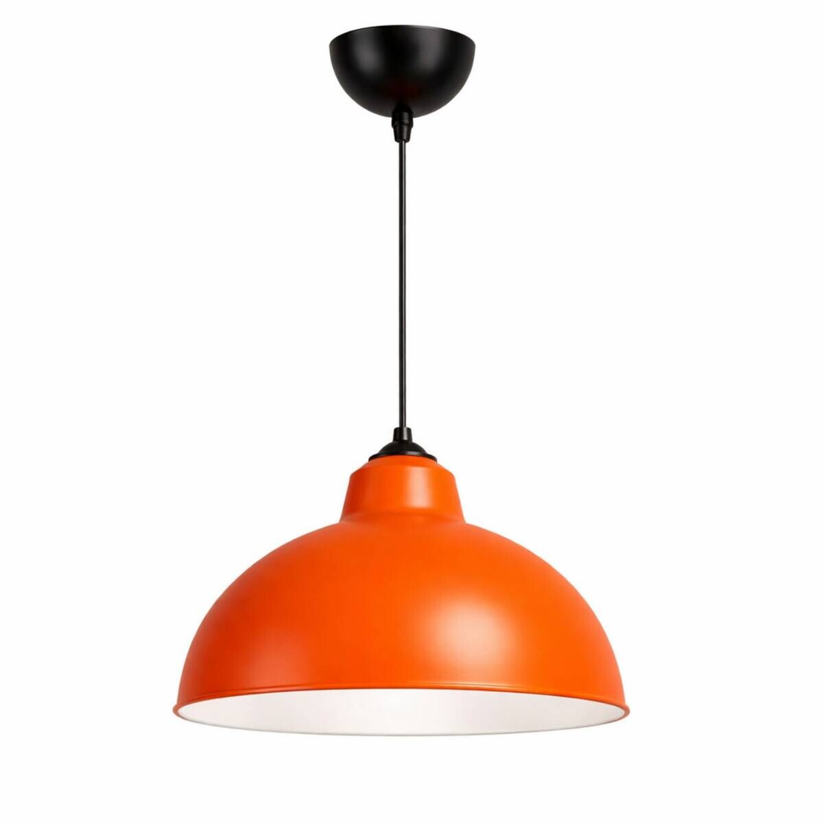 Opviq Pendelleuchte orange B/H/T: ca. 35x100x35 cm E27 1 Brennstellen