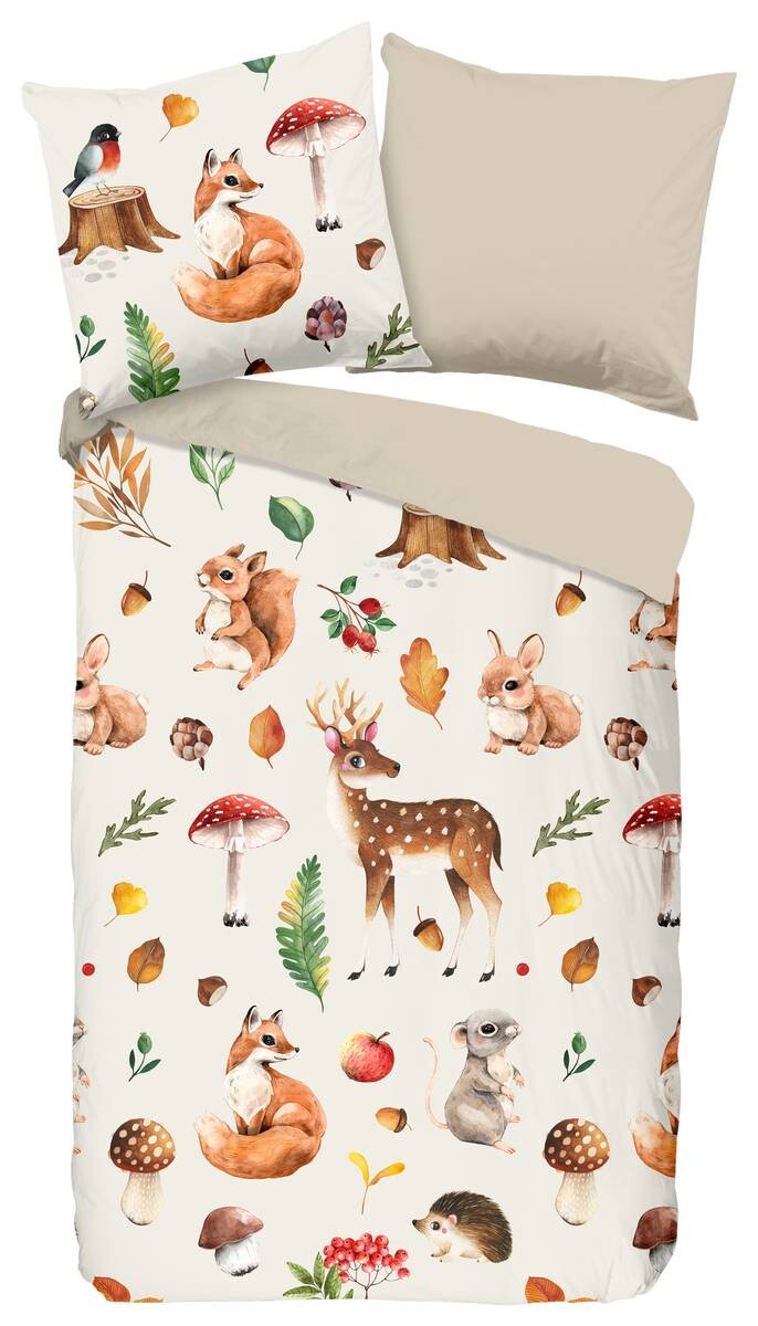 Baumwoll Bettwäsche Autumn Flanell