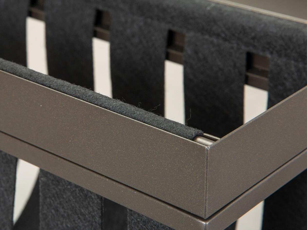 Zeitungsständer Club NY Metall B/H/T: ca. 35x40x35 cm