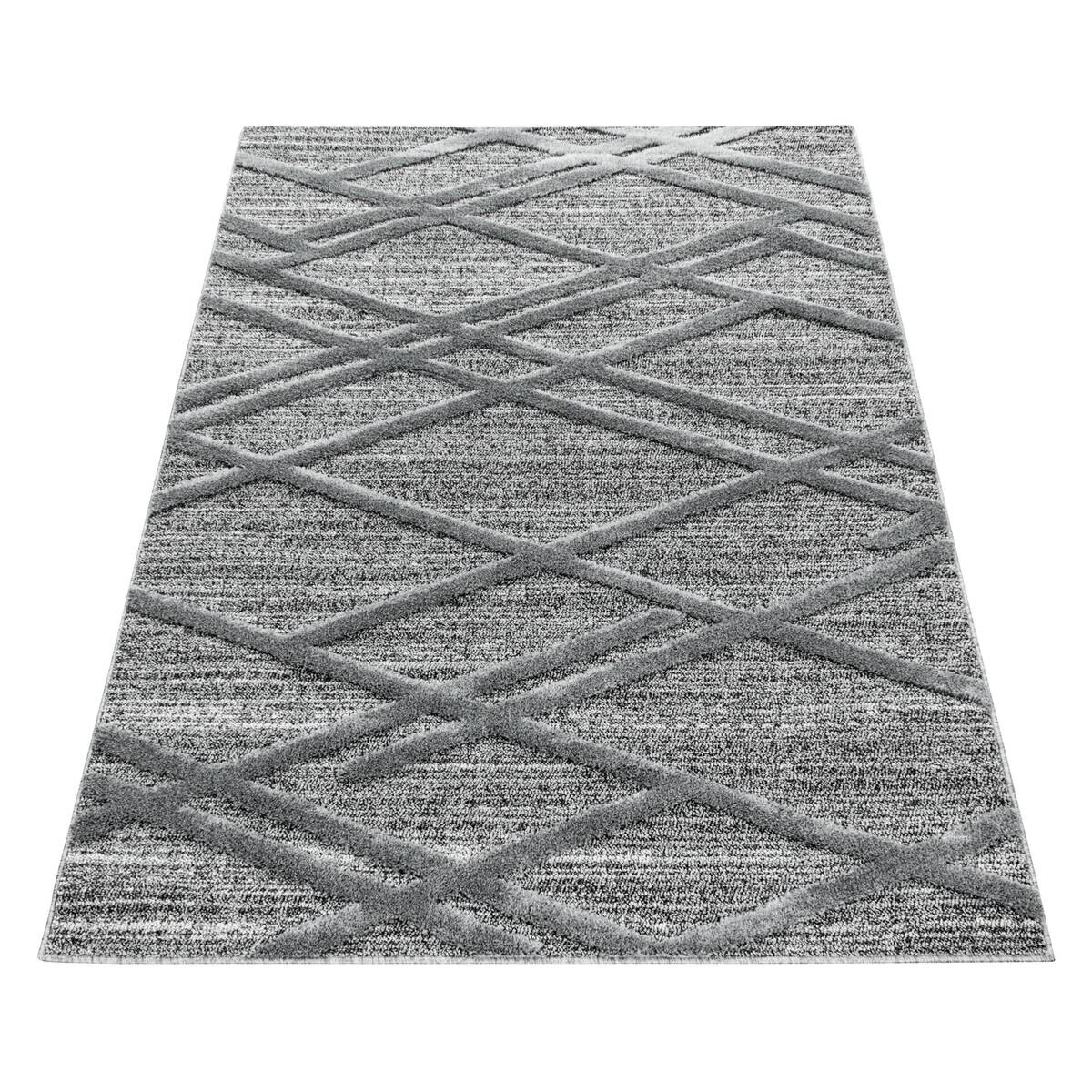 Ayyildiz Teppich PISA grau B/L: ca. 60x110 cm