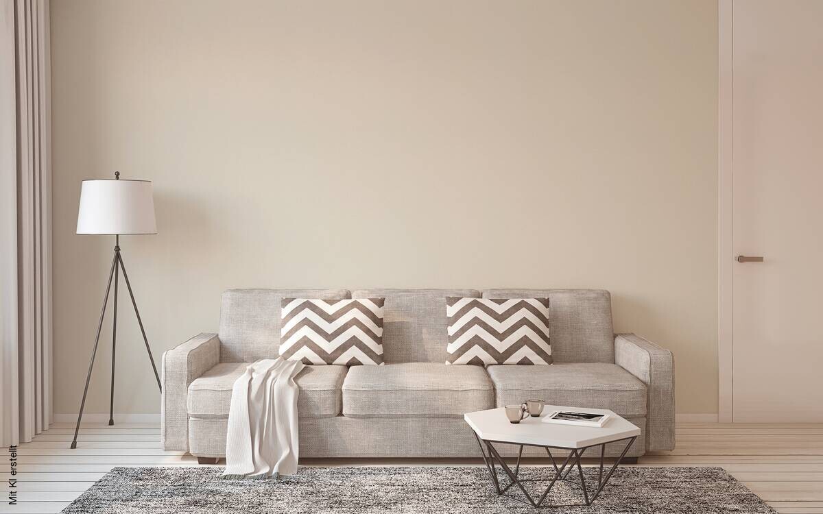 Livingwalls Vliestapete Best of Vlies Uni creme B/L: ca. 53x1005 cm