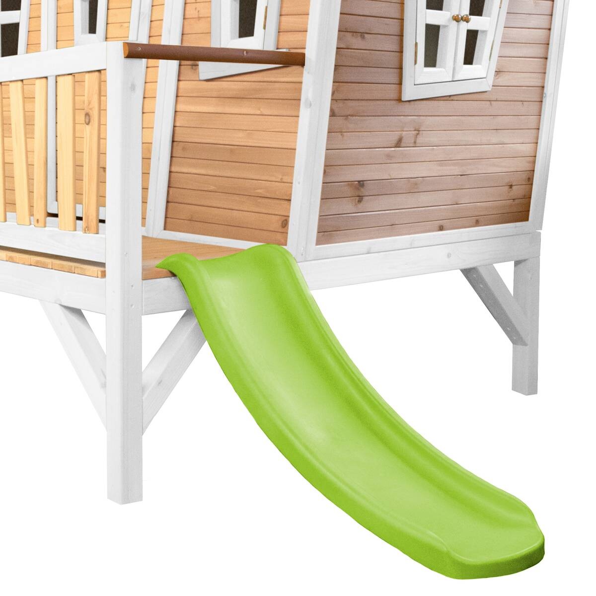 AXI Spielhaus Emma braun B/H/L: ca. 349x227x193 cm