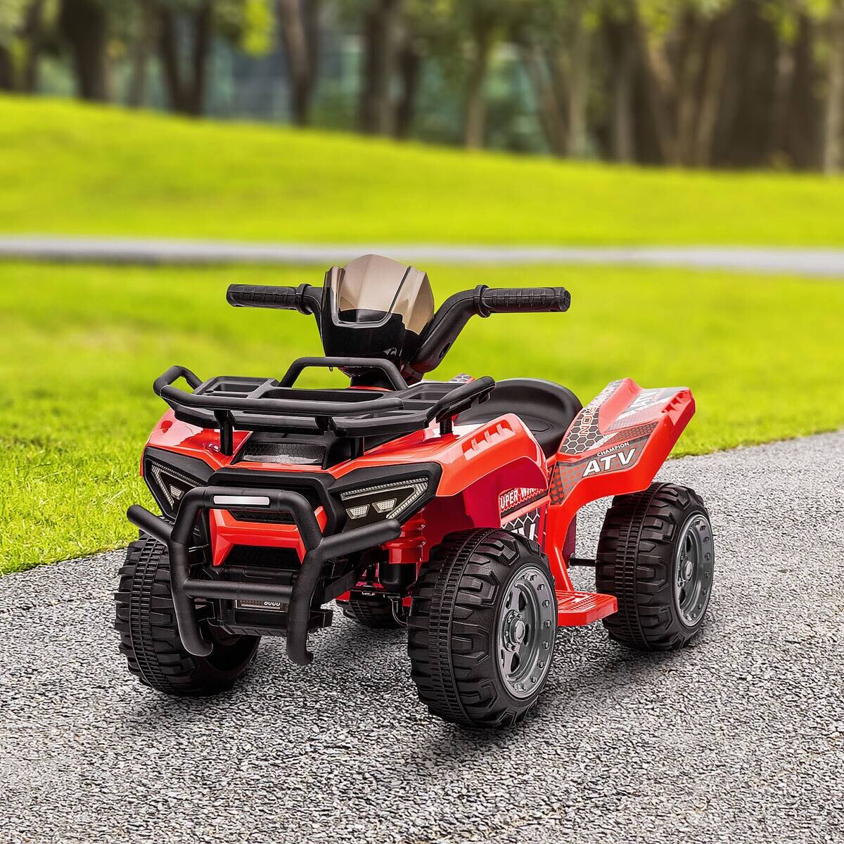 HOMCOM Kinderauto rot B/H/L: ca. 42x70x45 cm