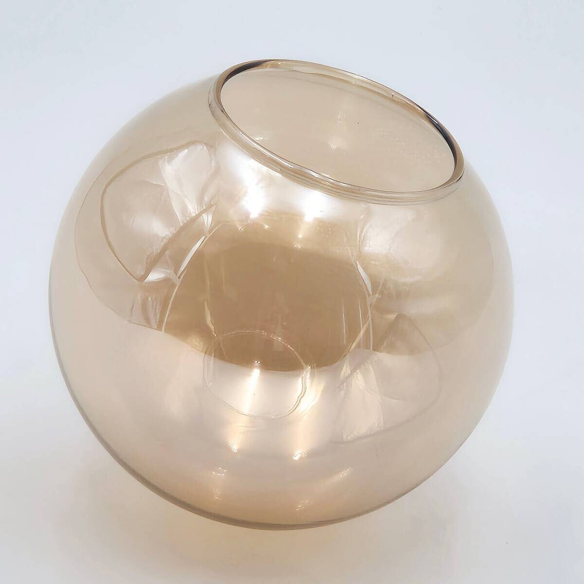 Lamkur Pendelleuchte gold schwarz Metall Glas H/D: ca. 76x68 cm E14 8 Brennstellen