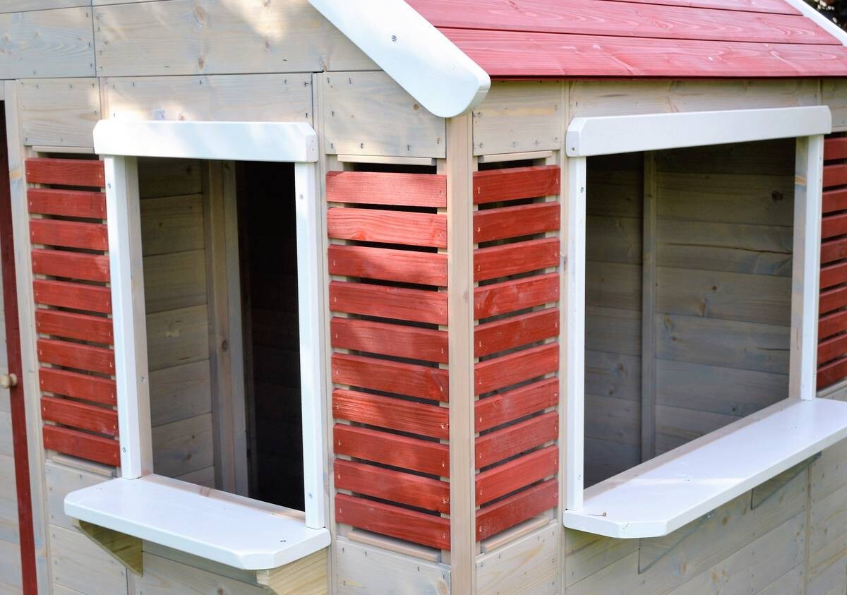 Wendi Toys Spielhaus Krokodil natur B/H/L: ca. 120x168x155 cm