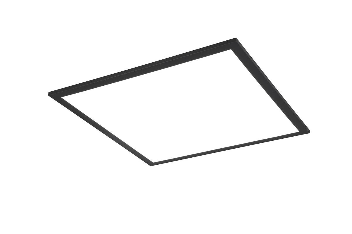 Reality LED-Deckenleuchte Beta R67664532 schwarz Metall B/H/T: ca. 44,5x50x44,5 cm 1 Brennstellen