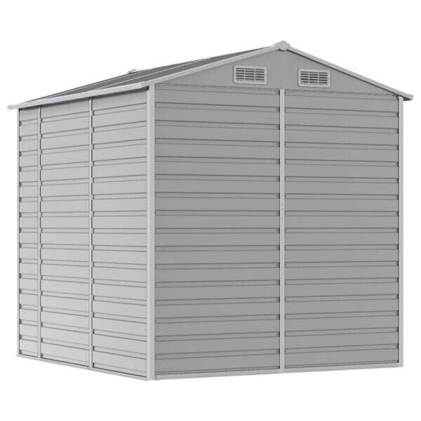 vidaXL Gartenhaus grau B/H/T: ca. 191x198x215 cm