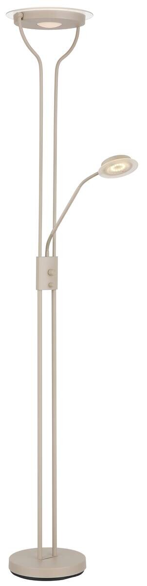 GLOBO LED-Deckenfluter sand Metall B/H/L: ca. 25,5x180x28 cm 1 Brennstellen