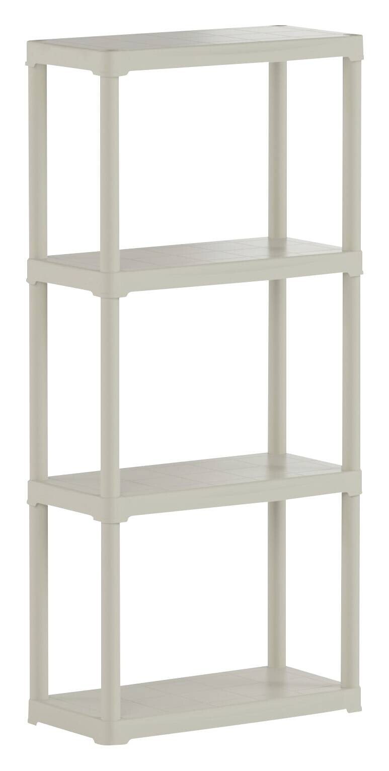 Artplast Kunststoffregal Tempo creme Polypropylen B/H/T: ca. 60x133x30 cm