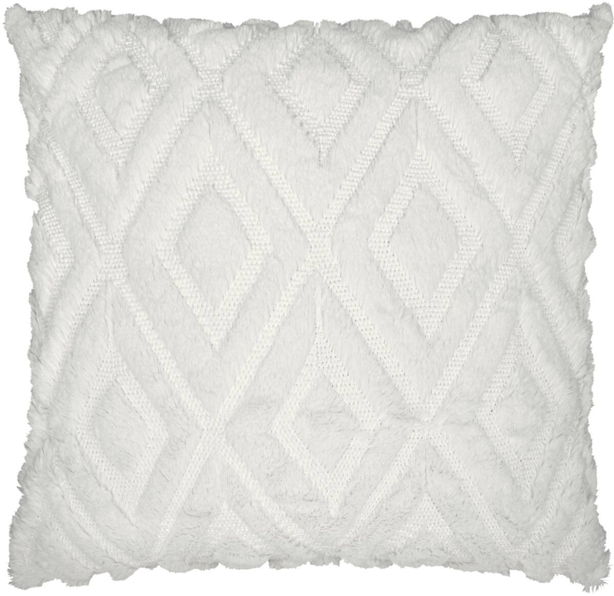 Dekokissen ecru 100% Polyester B/L: ca. 45x45 cm