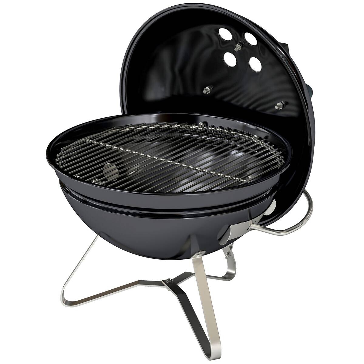 Outsunny Grill Edelstahl B/H/L: ca. 41x44x41 cm