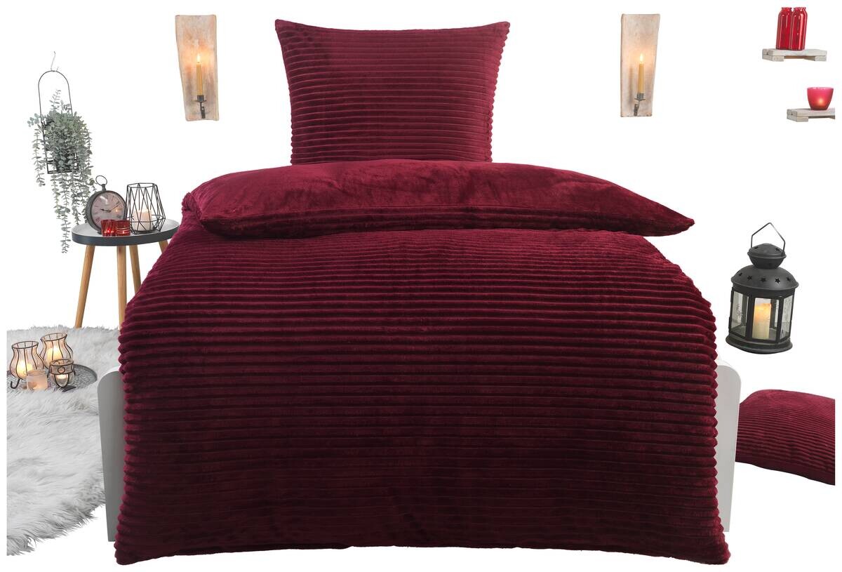 Microfaser Wende Bettwäsche Cashmere touch