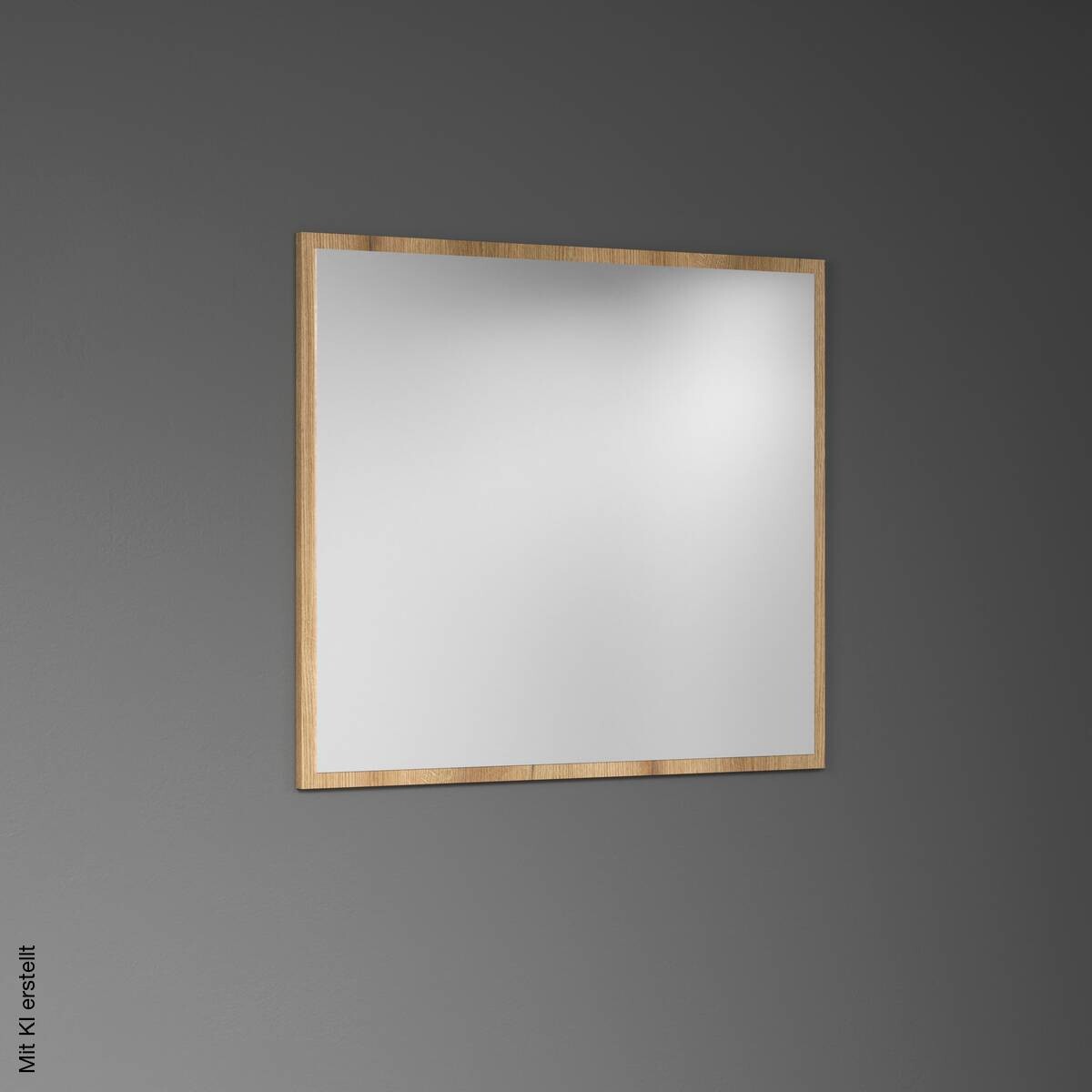 Garderobenspiegel Pure Bliss Eiche Evoke Oak Nachbildung B/H/T: ca. 80x70x2 cm