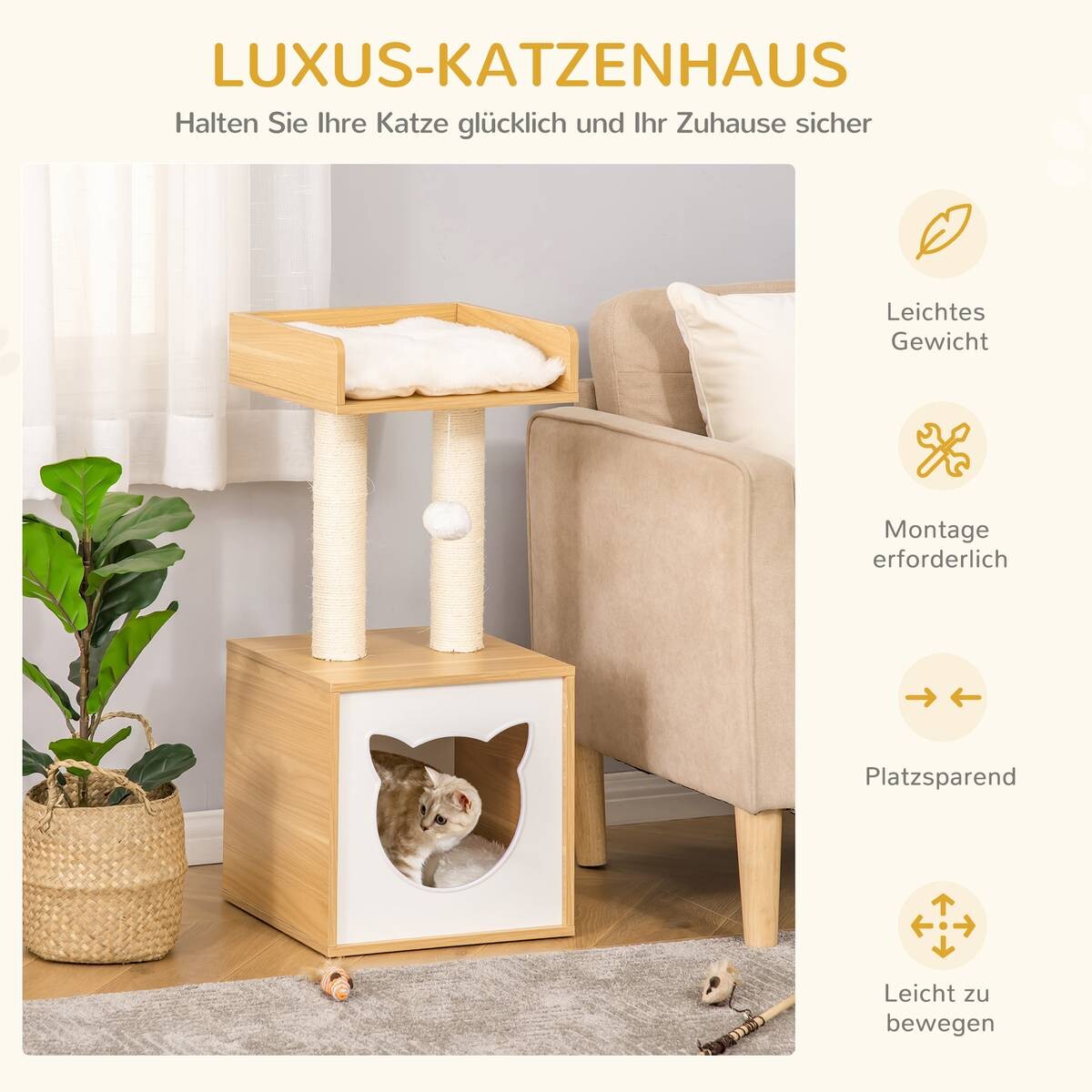 PawHut Kratzbaum