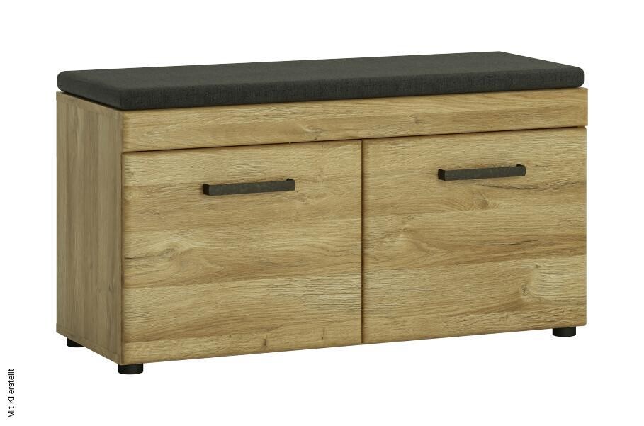 Sitzbank Cortina Eiche Grand-Son Nachbildung B/H/T: ca. 93x47x38 cm
