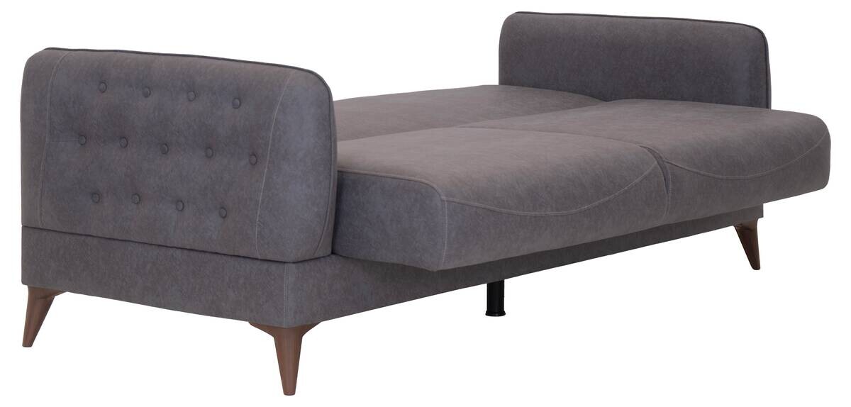 Sofa 3-2-1 Mislina blaugrau Microfaser