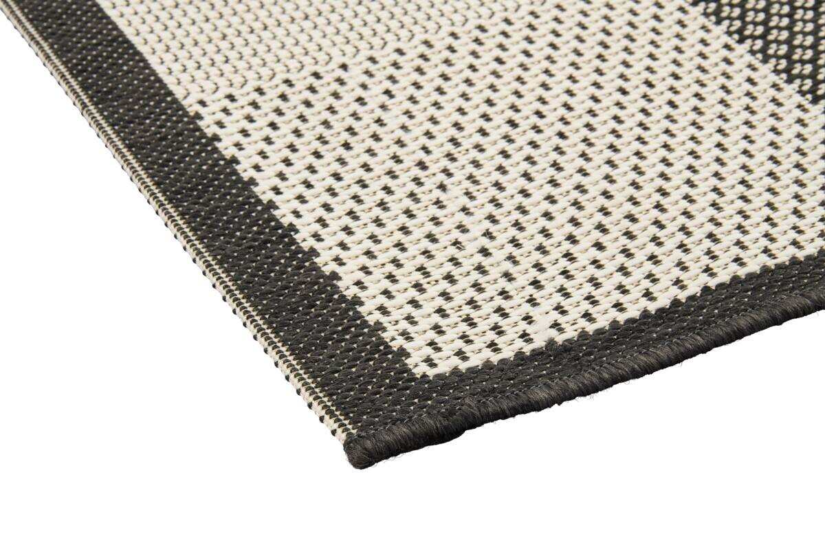In-/Outdoor-Teppich Ambiente schwarz B/L: ca. 200x290 cm | schwarz | 200,00/290,00 cm