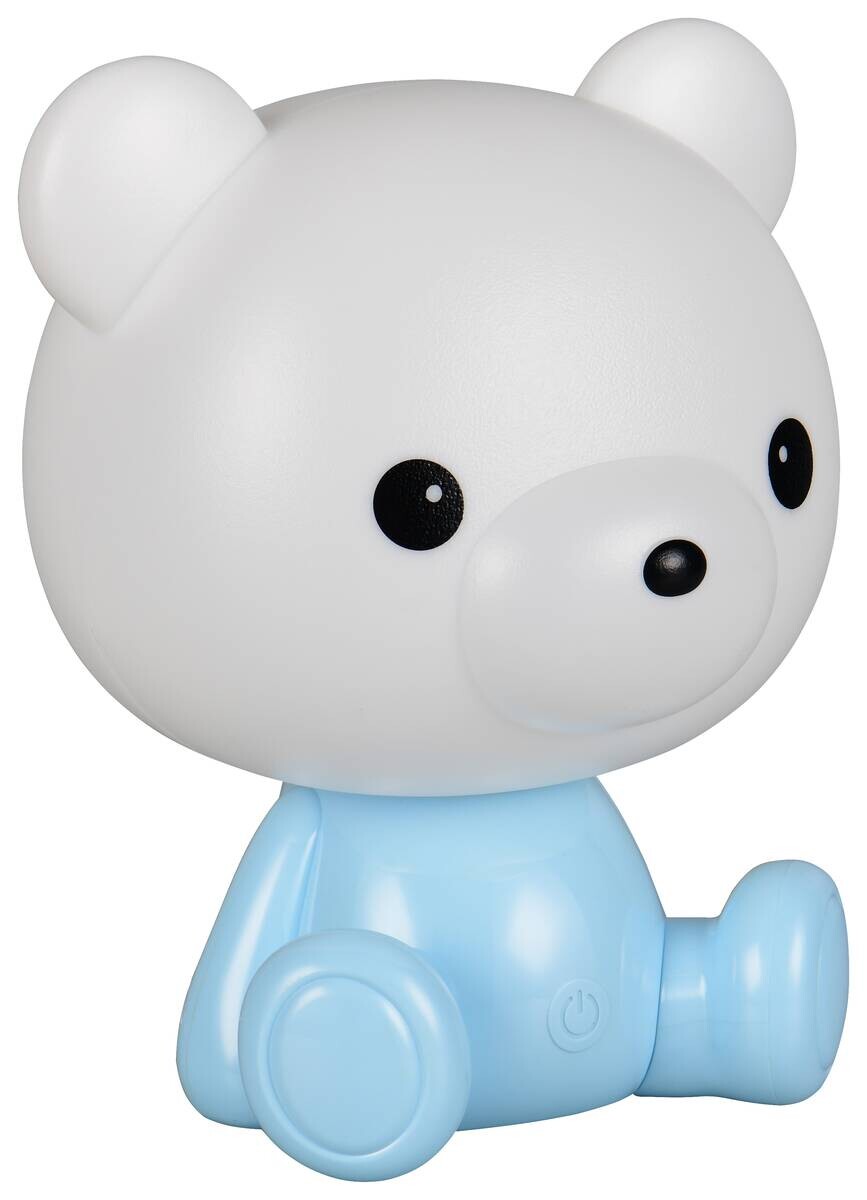 Reality LED Tischleuchte CUTIE blau Kunststoff B/H/T: ca. 21x25,5x19 cm 1 Brennstellen