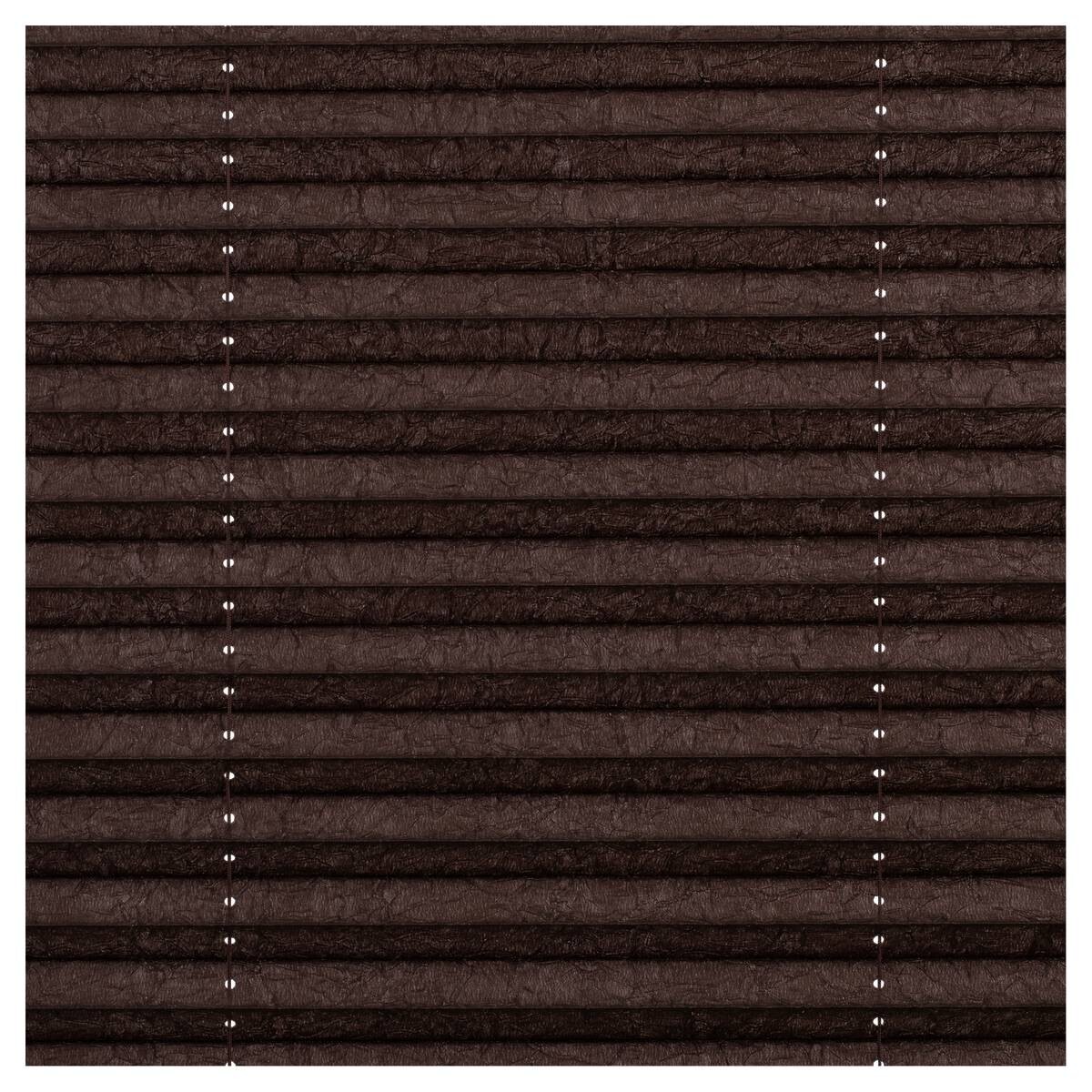 LICHTBLICK Spannplissee braun B/L: ca. 50x130 cm