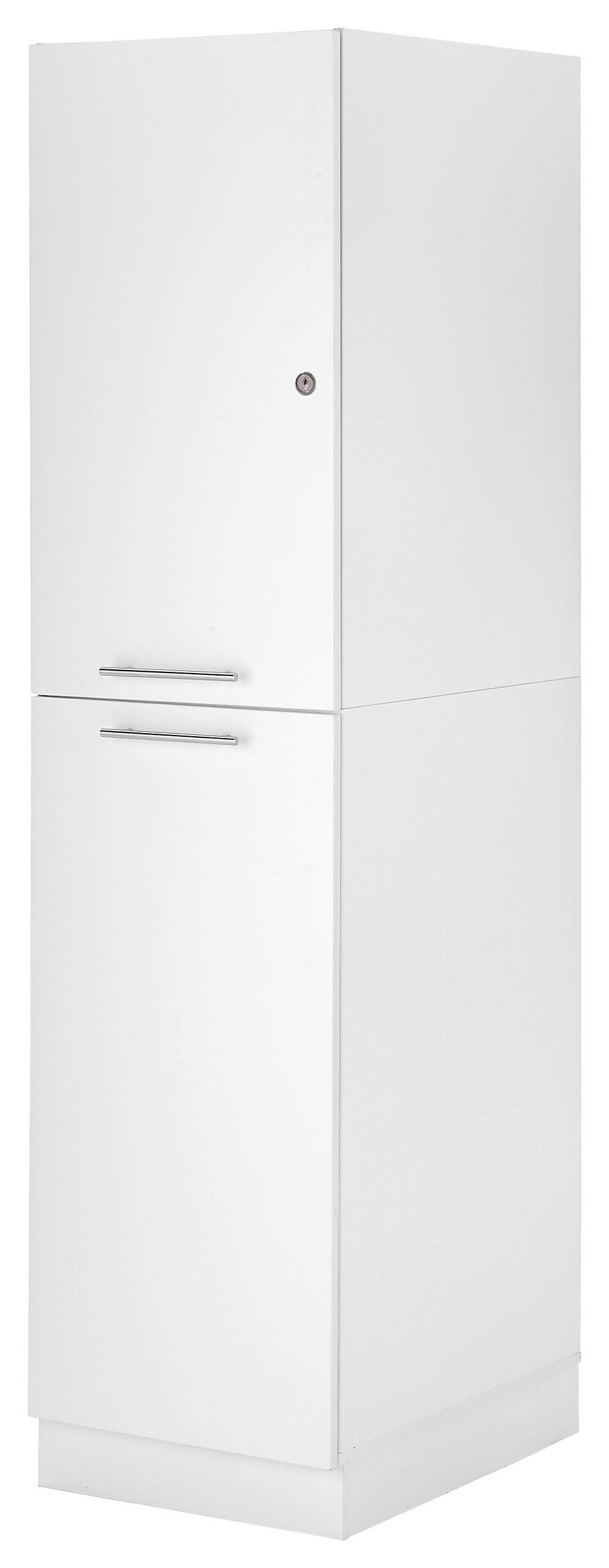 Respekta Hochschrank Clara weiß matt B/H/T: ca. 50x200x67,6 cm