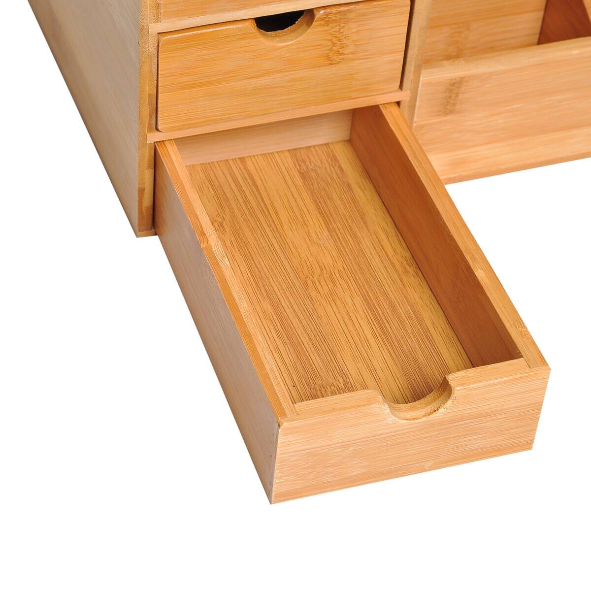 HOMCOM Organizer natur Bambus B/H/L: ca. 205x33x155 cm