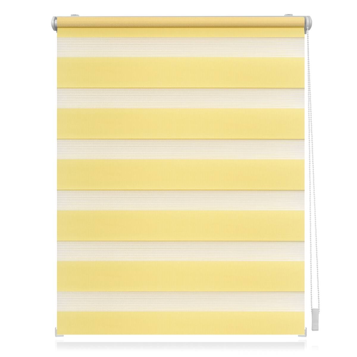 LICHTBLICK Doppelrollo Duo gelb B/L: ca. 55x150 cm