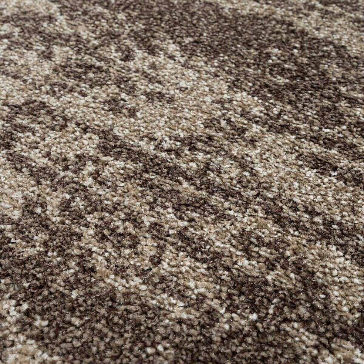 Sanat Kurzflorteppich OSLO braun B/L: ca. 140x200 cm