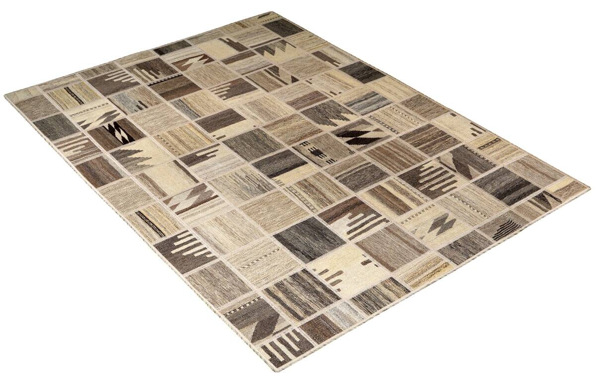 PersaTepp Teppich Kelim Tekkehdouz beige B/H/L: ca. 150x1x200 cm