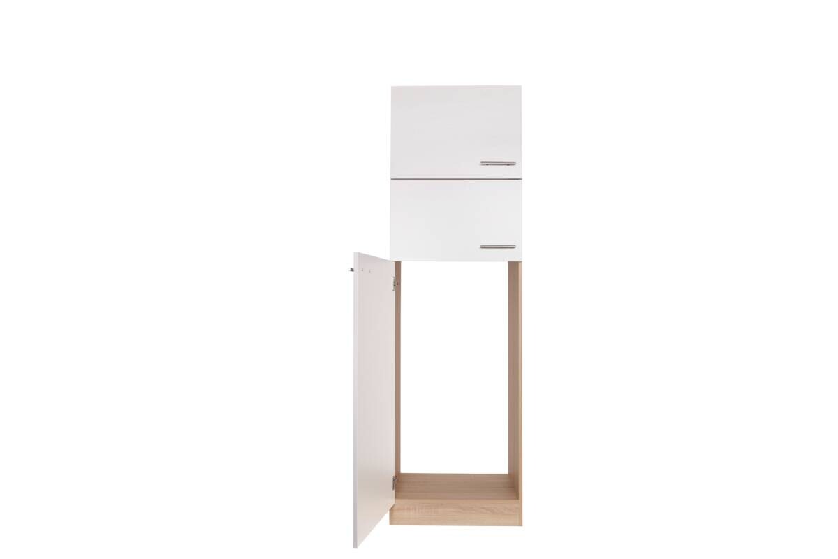 Kühlumbauschrank Merle weiß B/H/T: ca. 60x200x60 cm