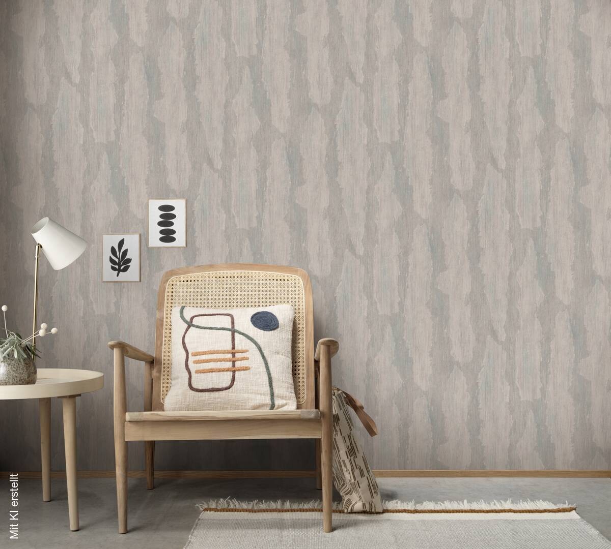 Erismann Vliestapete Struktur braun B/L: ca. 53x1005 cm