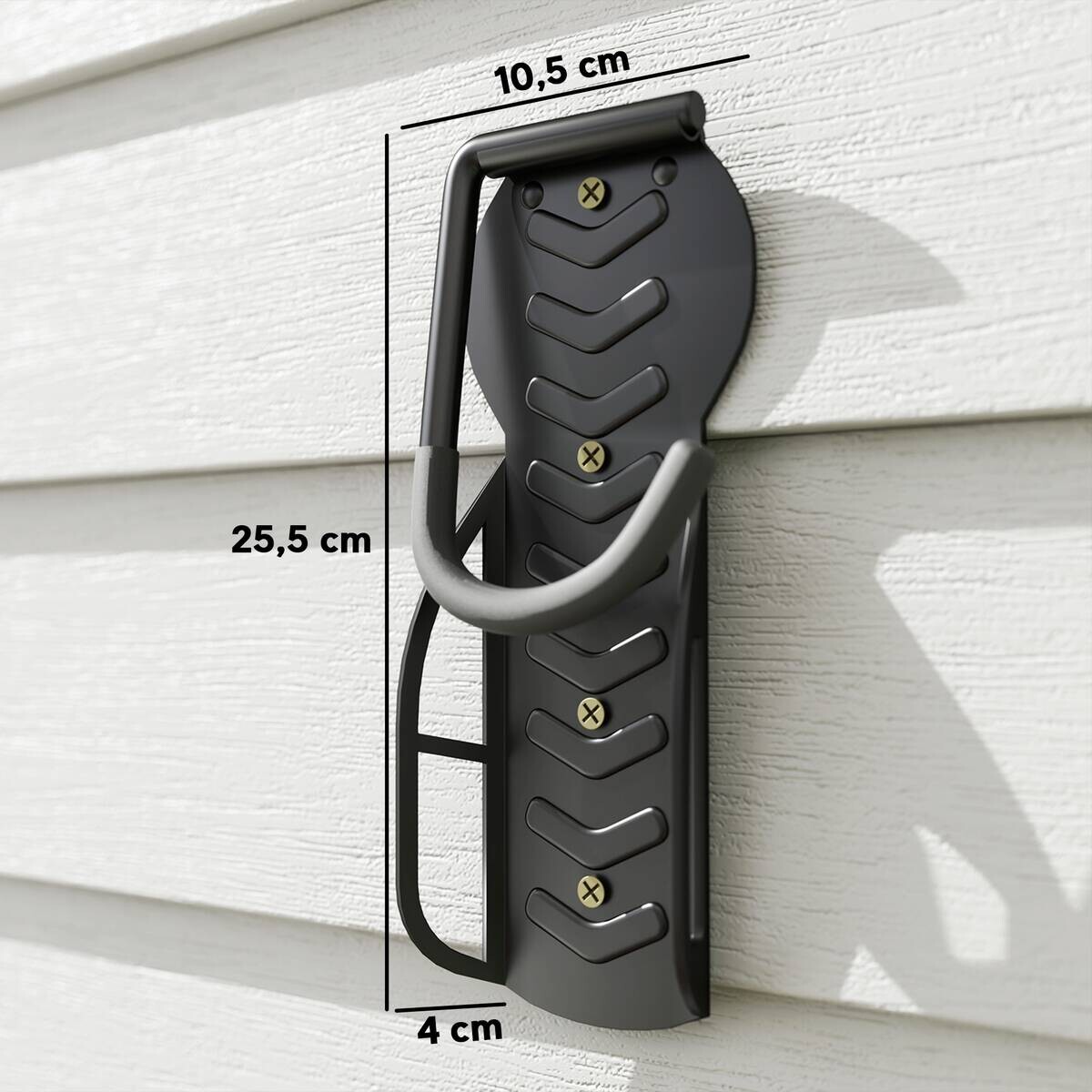 SPORTNOW Fahrrad-Wandhalterung B/H/L: ca. 10,5x4x25,5 cm