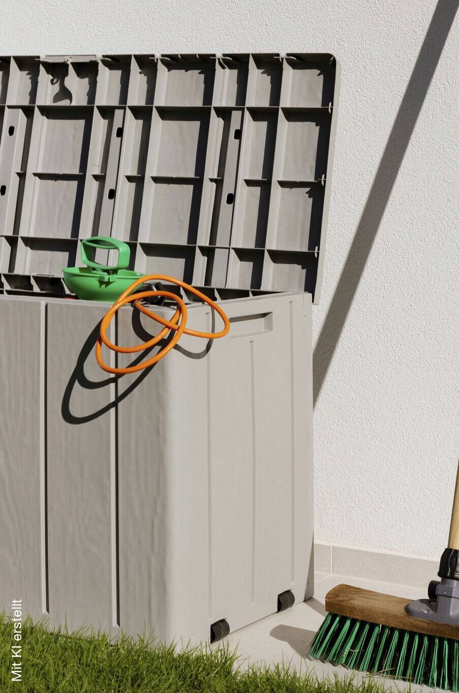 Toomax Aufbewahrungsbox Bravo grau Kunststoff B/H/L: ca. 45x118x56 cm