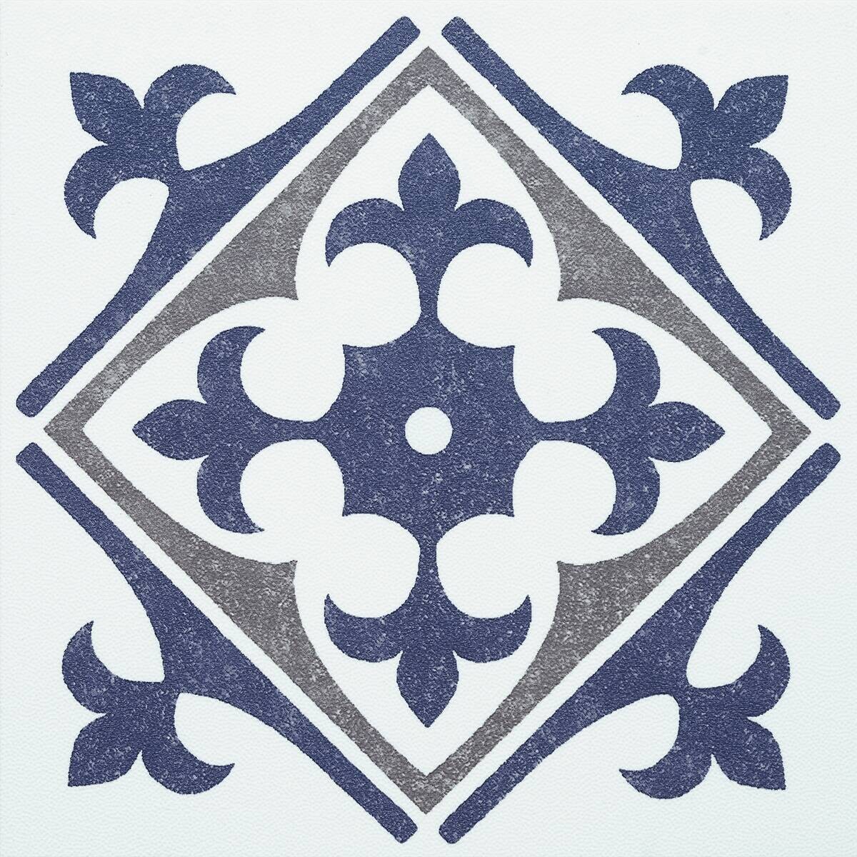 d-c-fix Wandfliese selbstklebend blau B/L: ca. 15,25x15,25 cm