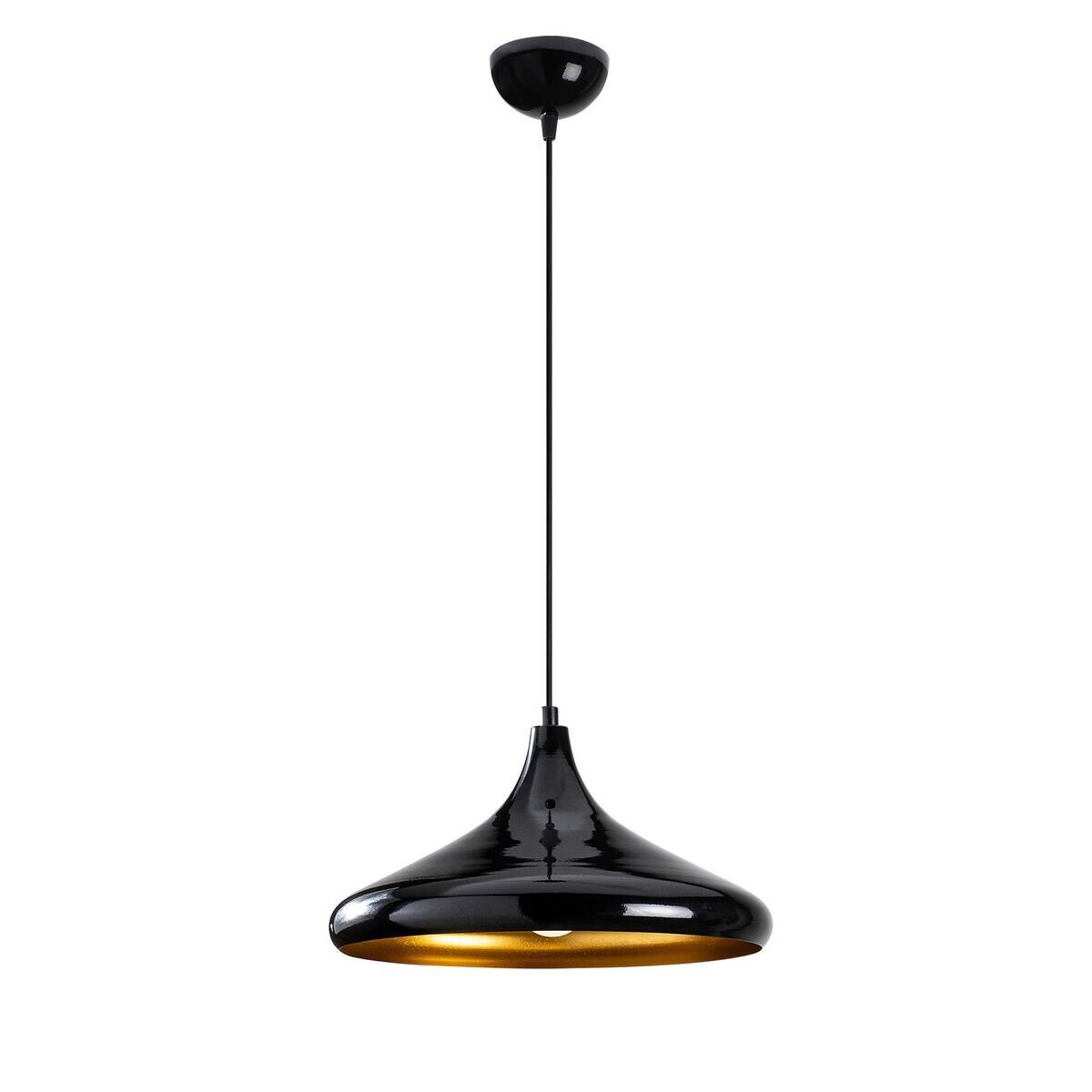 Opviq Pendelleuchte Berceste schwarz Metall B/H/T/L/D: ca. 35x116x35x35x35 cm E27 3 Brennstellen