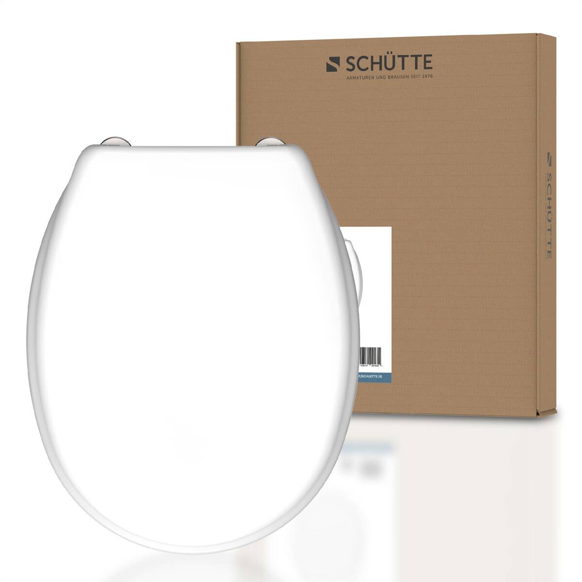 Schütte WC-Sitz WHITE Duroplast