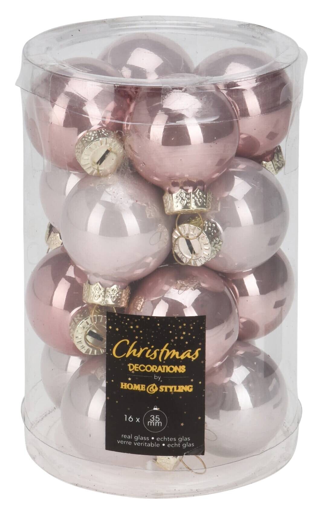 Weihnachtskugel rosa