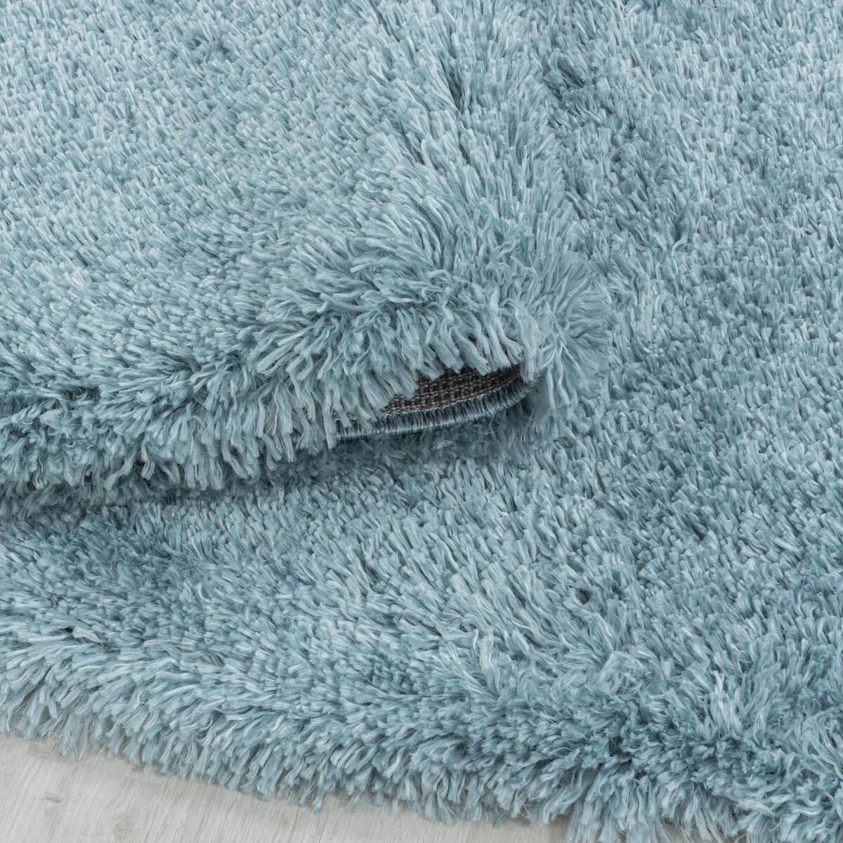 Ayyildiz Teppich FLUFFY blau B/L: ca. 80x150 cm